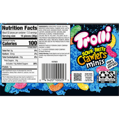Trolli Sour Brite Crawlers Minis